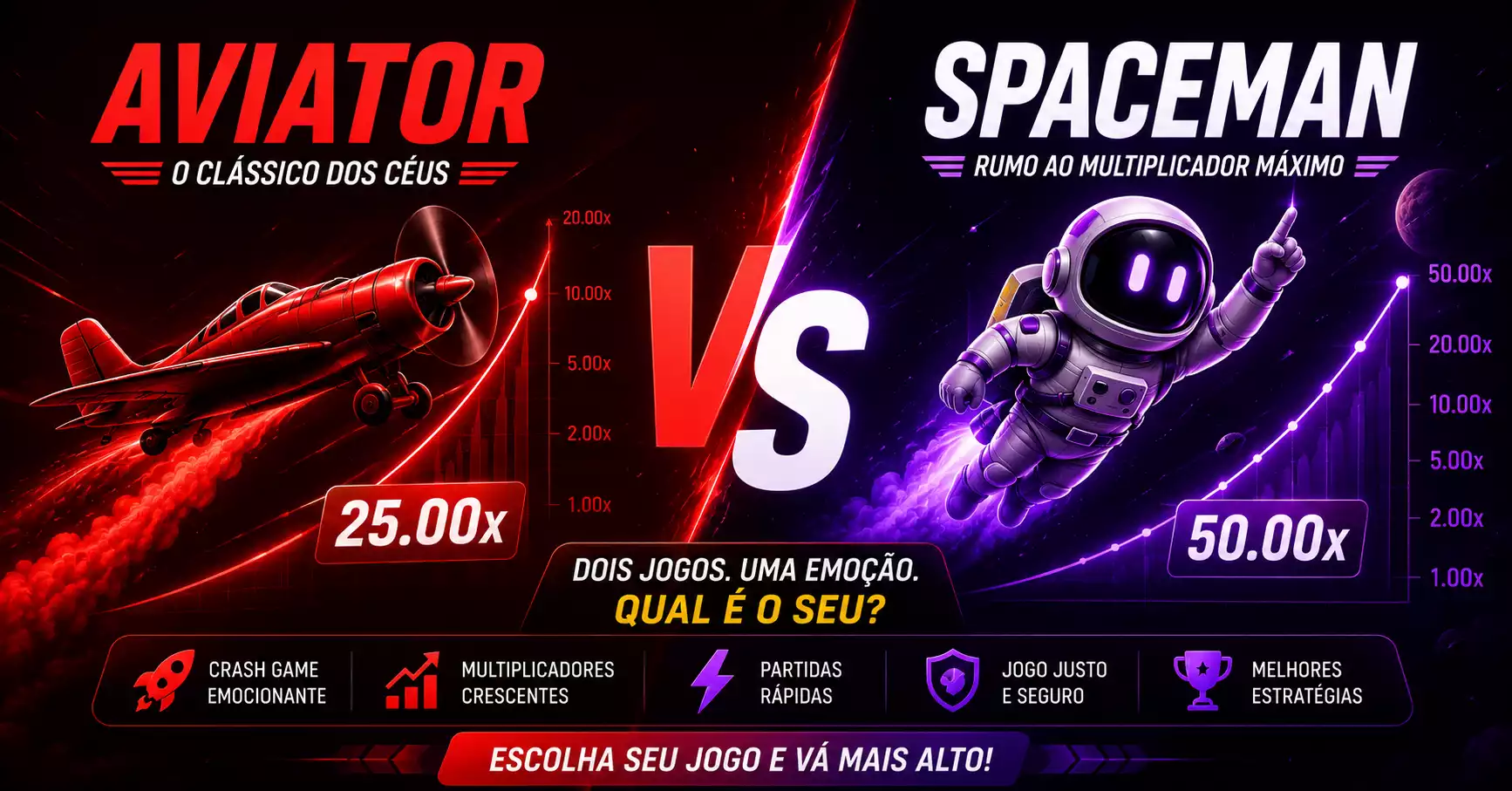 Aviator vs Spaceman