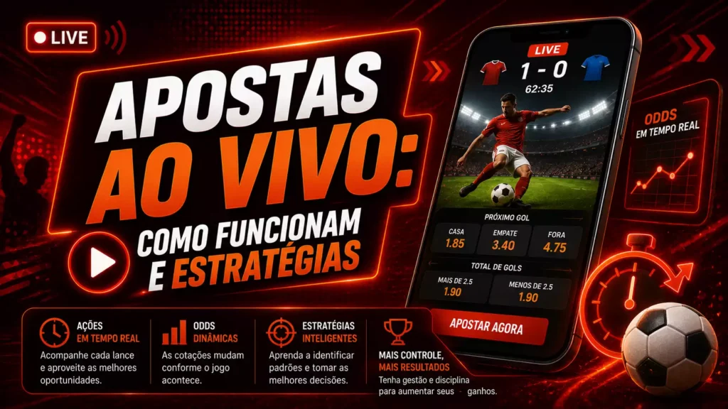 Apostas ao Vivo Como Funcionam e Estratégias